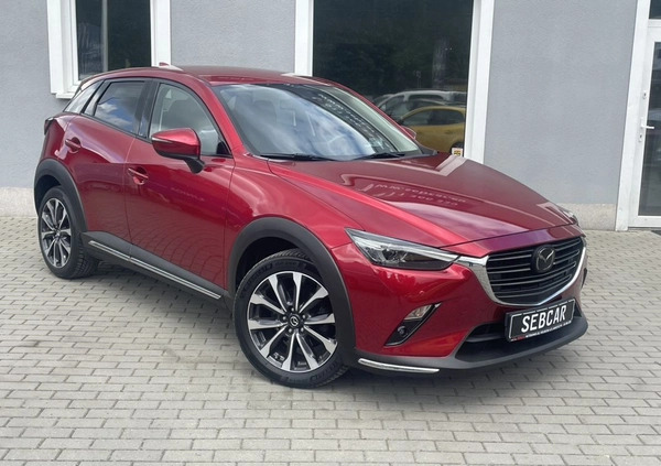 Mazda CX-3 cena 77500 przebieg: 144000, rok produkcji 2020 z Tarnów małe 596